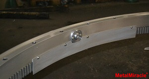 inner teeth of slewing ring